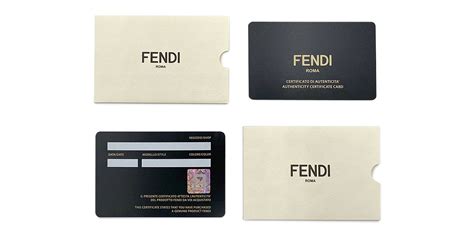 is my fendi fake|fendi authenticity card.